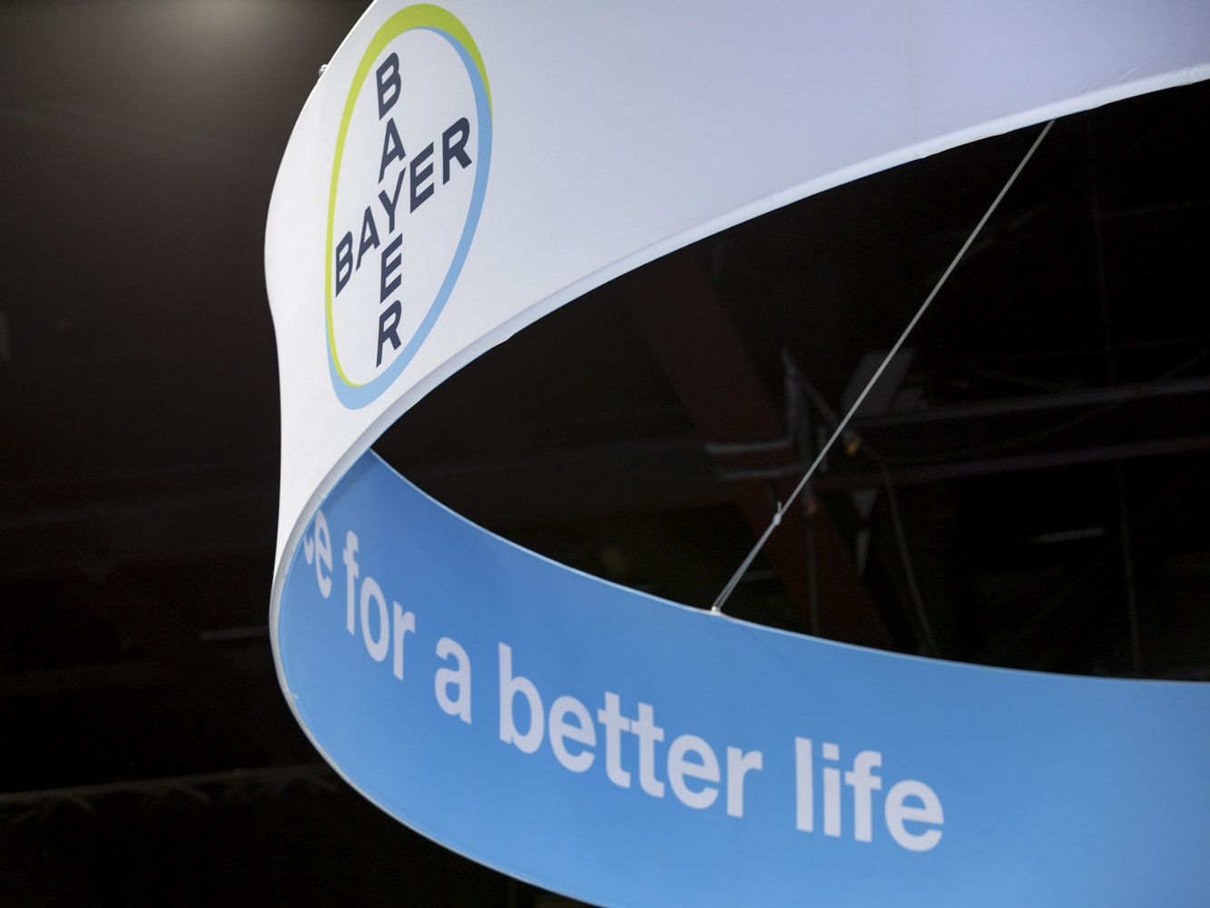 Bayer Alibaba expo booth