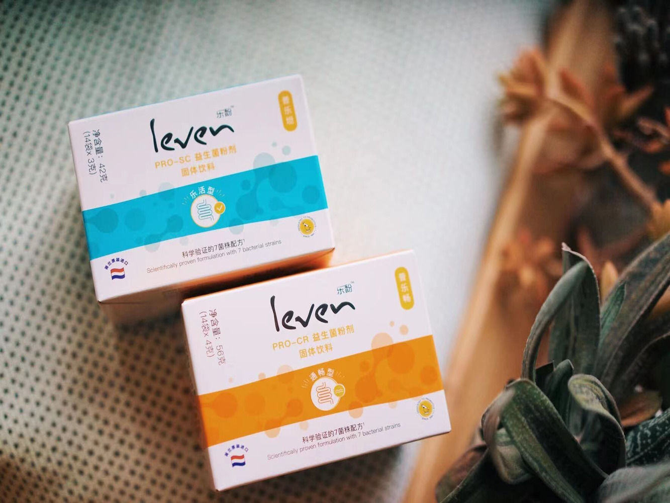 Leven probiotic packs